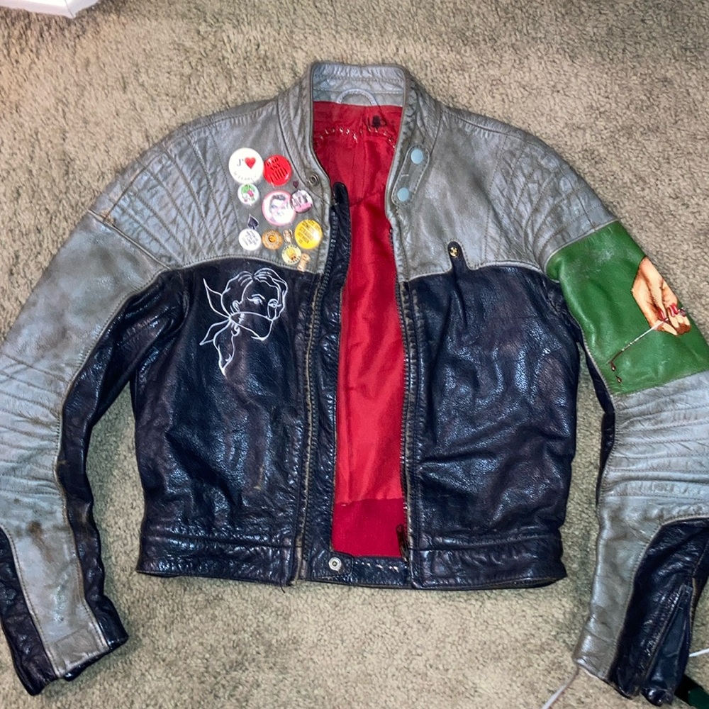 Vintage motorcycle jacket